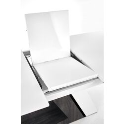 Стол раскладной Halmar Mortis (White/Dark Gray) Thumb