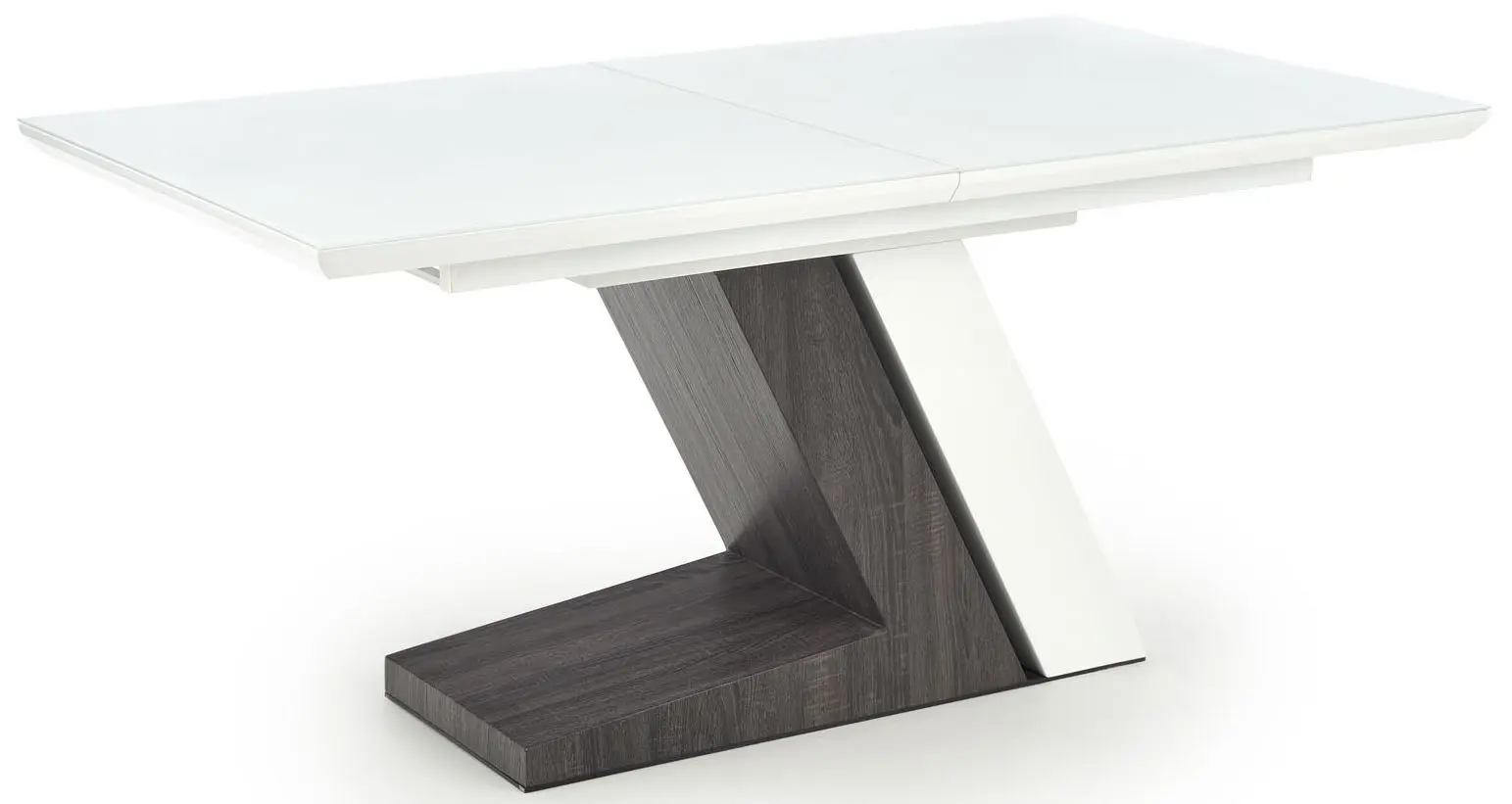 Стол раскладной Halmar Mortis (White/Dark Gray)