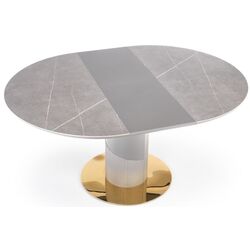 Masa extensibila Halmar Muscat (Gray Marble) Thumb