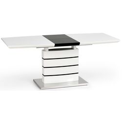 Masa extensibila Halmar Nord (White/Black) Thumb