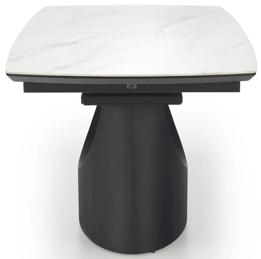 Masa extensibila Halmar Osman (White Marble/Black) - 6