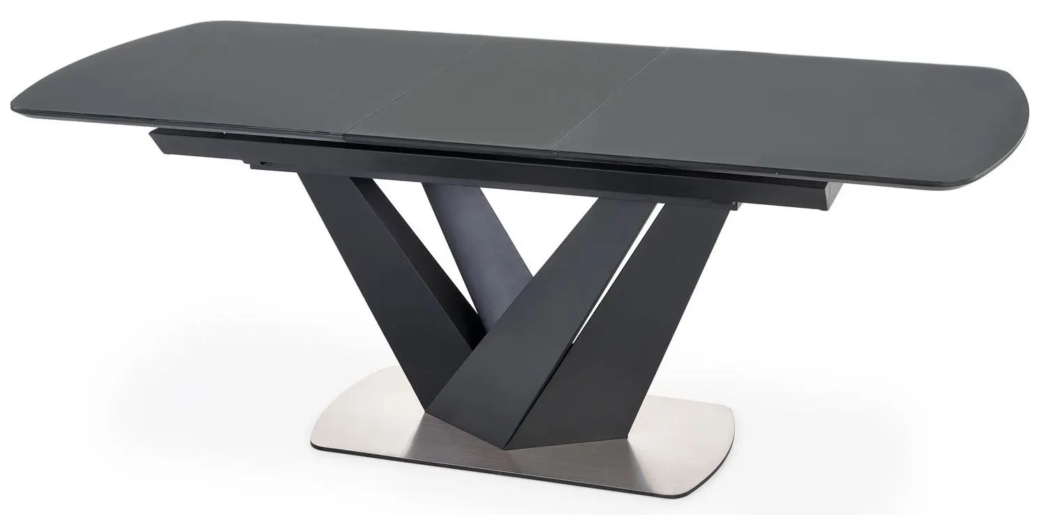 Masa extensibila Halmar Patrizio 160/200cm (Dark Gray/Black)