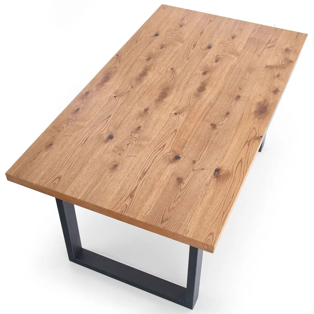 Masa extensibila Halmar Perez (Light Oak/Black)