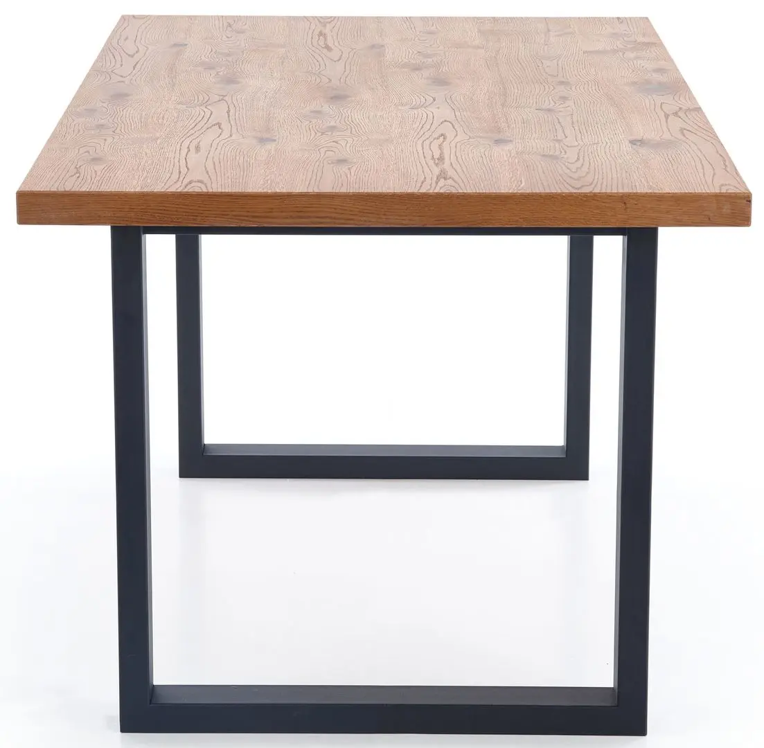 Masa extensibila Halmar Perez (Light Oak/Black)