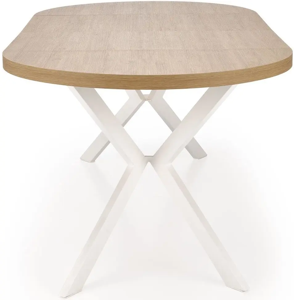 Стол раскладной Halmar Peroni (Golden Oak/White)