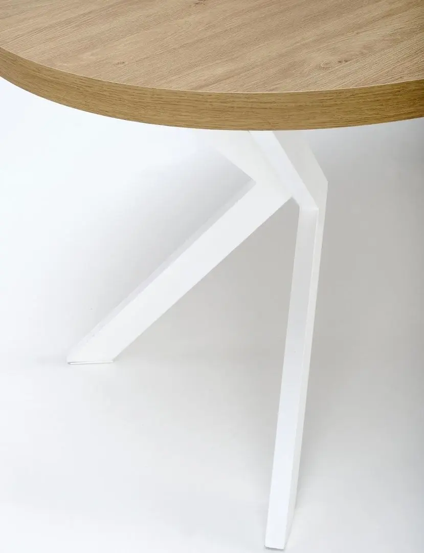 Стол раскладной Halmar Peroni (Golden Oak/White)