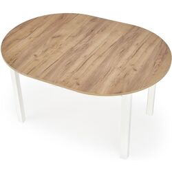 Masa extensibila Halmar Ringo 102/142x102cm (Craft Oak/White) Thumb