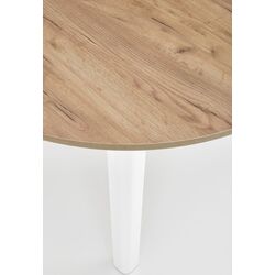 Masa extensibila Halmar Ringo 102/142x102cm (Craft Oak/White) Thumb