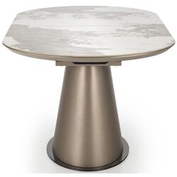 Masa extensibila Halmar Robinson (Beige Marble/Cappuccino/Black) Thumb