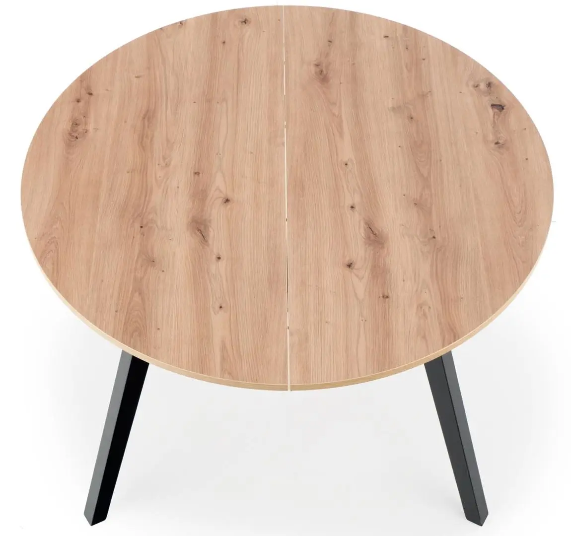 Стол раскладной Halmar Ruben (Artisan Oak/Black)