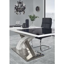 Masa extensibila Halmar Sandor 2 (Black/White) Thumb