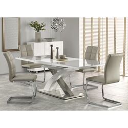 Стол раскладной Halmar Sandor 2 (Gray/White) Thumb