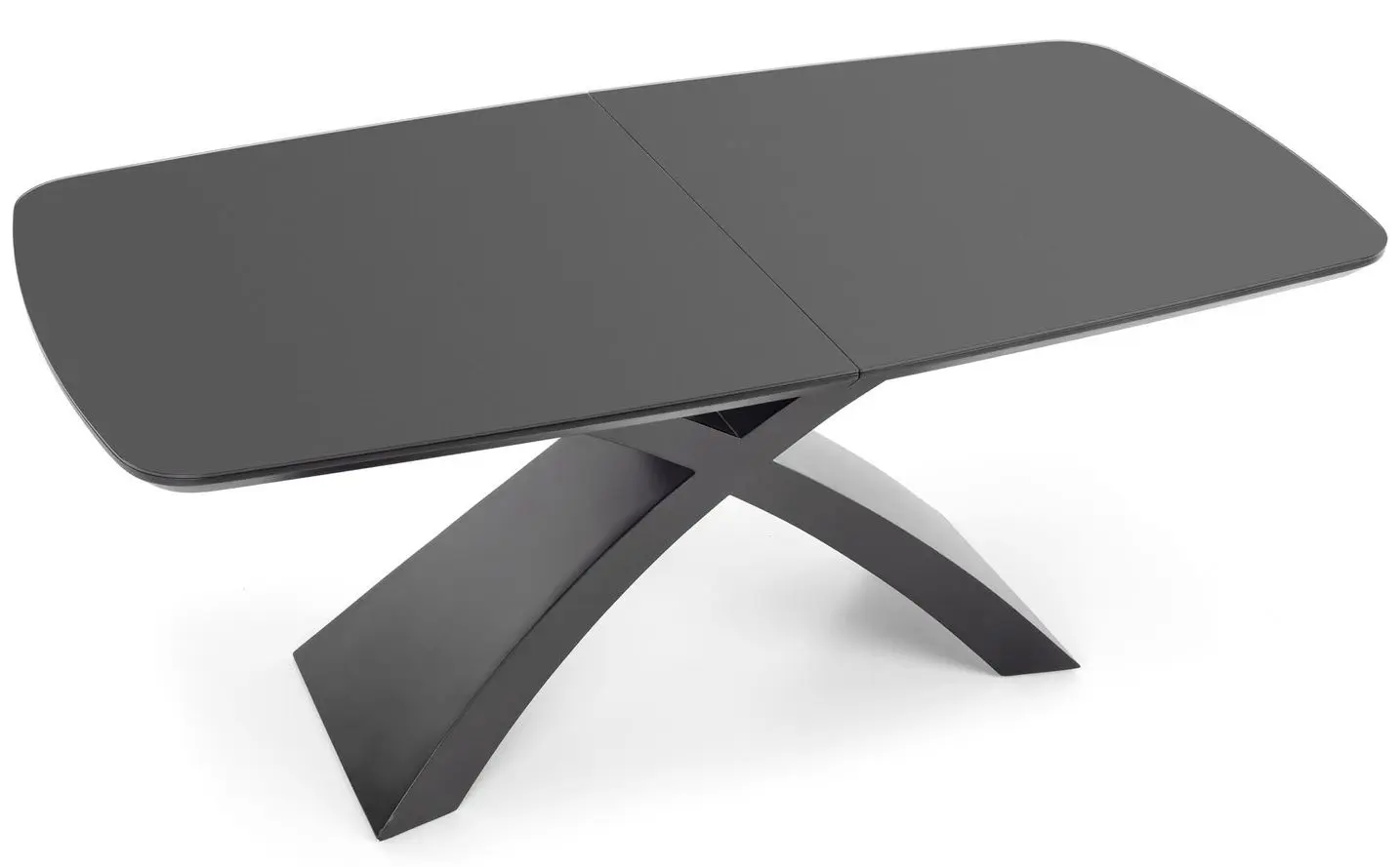 Masa extensibila Halmar Silvestro 180/220cm (Dark Gray/Black)