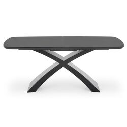 Masa extensibila Halmar Silvestro 180/220cm (Dark Gray/Black) Thumb