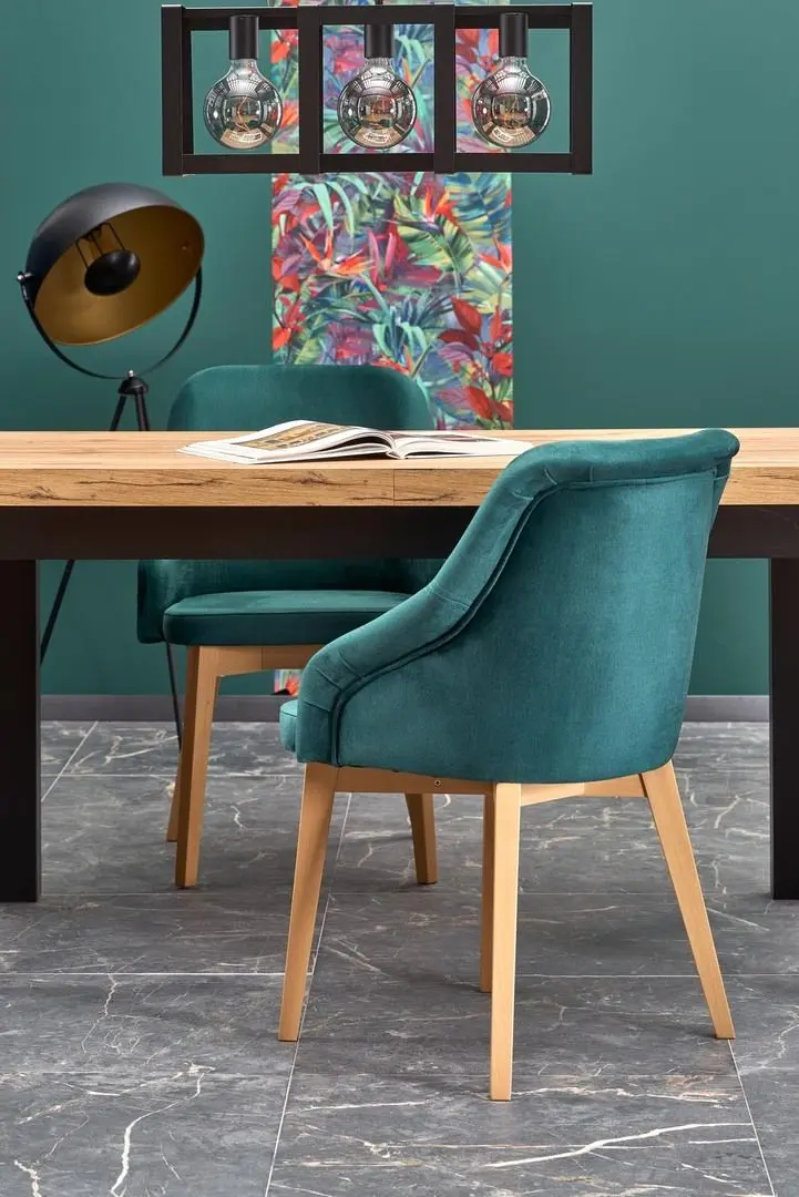 Masa extensibila Halmar Tiago (Craft Oak/Black) - 8