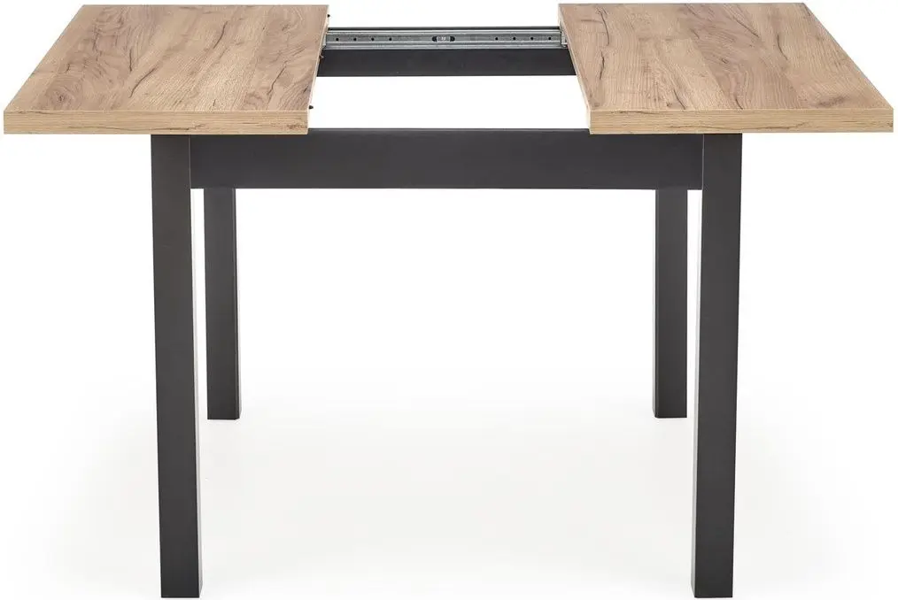 Стол раскладной Halmar Tiago Square 90/125cm (Craft Oak/Black)