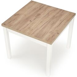 Стол раскладной Halmar Tiago Square 90/125cm (Craft Oak/White) Thumb