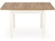 Masa extensibila Halmar Tiago Square 90/125cm (Craft Oak/White)