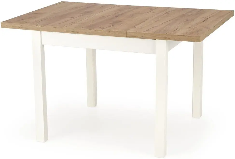 Стол раскладной Halmar Tiago Square 90/125cm (Craft Oak/White) - 6