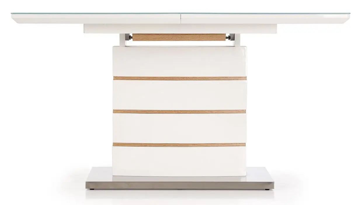 Masa extensibila Halmar Toronto (White/Gold Oak)