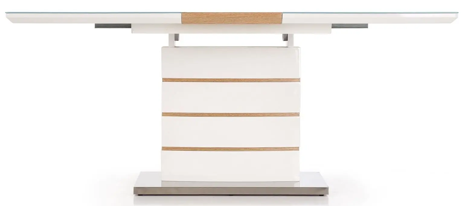 Masa extensibila Halmar Toronto (White/Gold Oak)