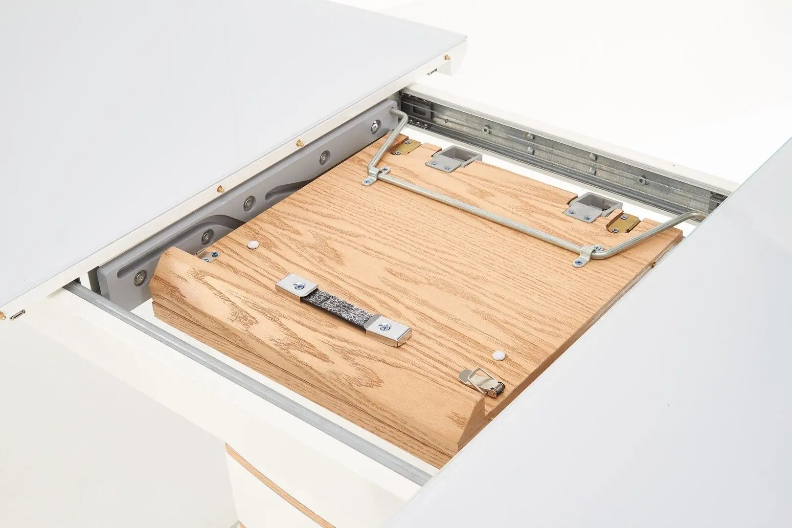 Masa extensibila Halmar Toronto (White/Gold Oak)