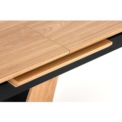 Masa extensibila Halmar Umberto (Natural Oak/Black) Thumb
