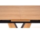 Masa extensibila Halmar Umberto (Natural Oak/Black)