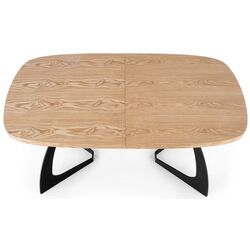 Стол раскладной Halmar Veldon (Natural Oak/Black) Thumb