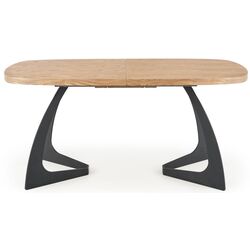 Стол раскладной Halmar Veldon (Natural Oak/Black) Thumb