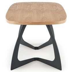Стол раскладной Halmar Veldon (Natural Oak/Black) Thumb