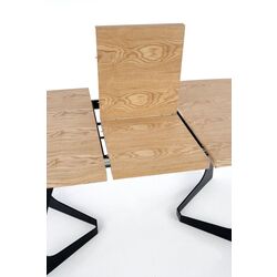Стол раскладной Halmar Veldon (Natural Oak/Black) Thumb