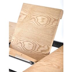 Стол раскладной Halmar Veldon (Natural Oak/Black) Thumb