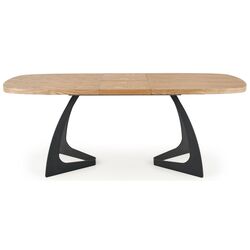 Стол раскладной Halmar Veldon (Natural Oak/Black) Thumb