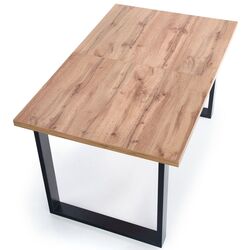 Masa extensibila Halmar Venom 160/210x90cm (Wotan Oak/Black) Thumb