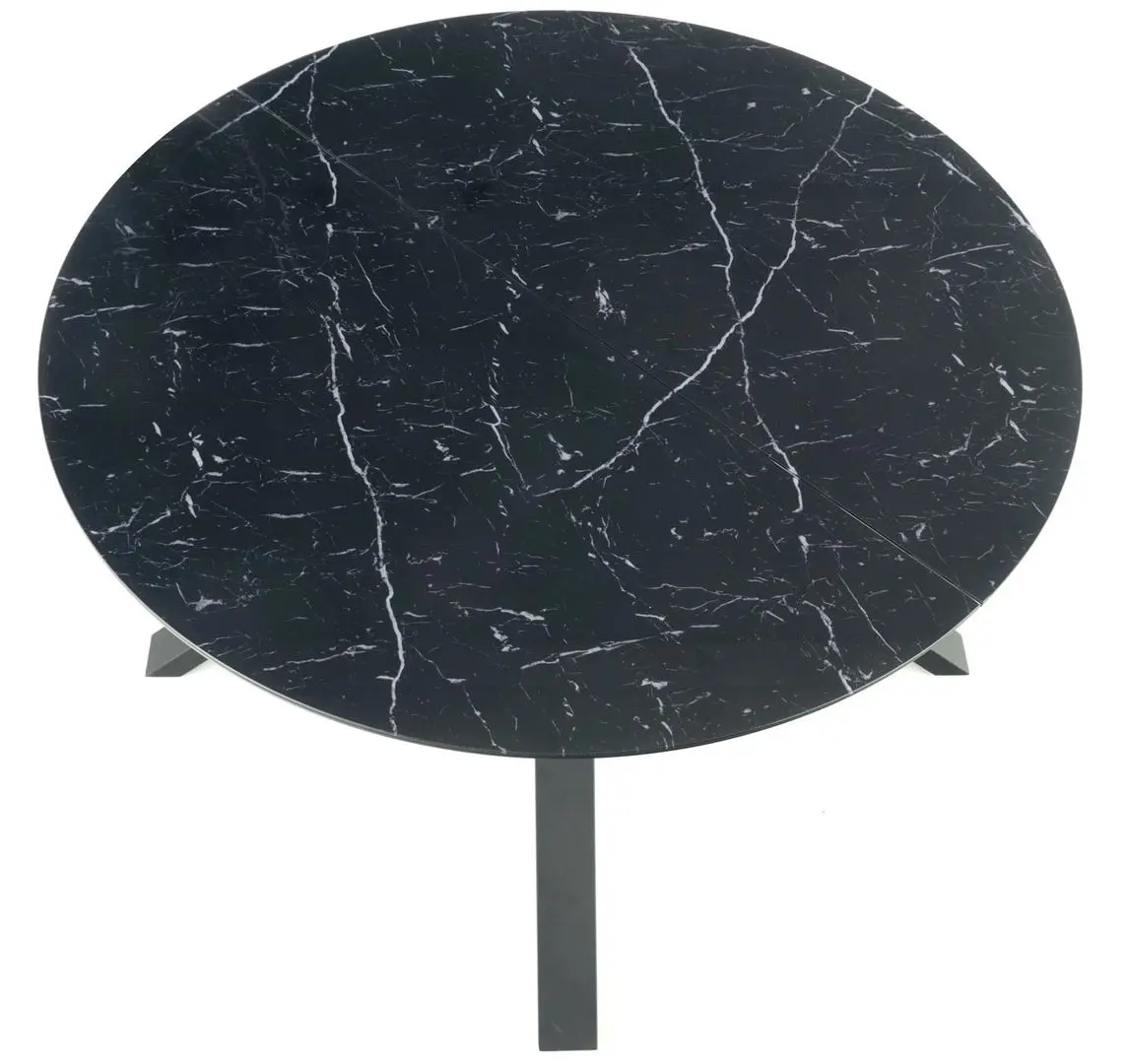 Masa extensibila Halmar Vertigo (Black Marble)