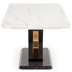 Masa extensibila Halmar Vincezo (White Marble/Black/Gold) Thumb
