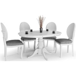 Стол раскладной Halmar William (White) Thumb