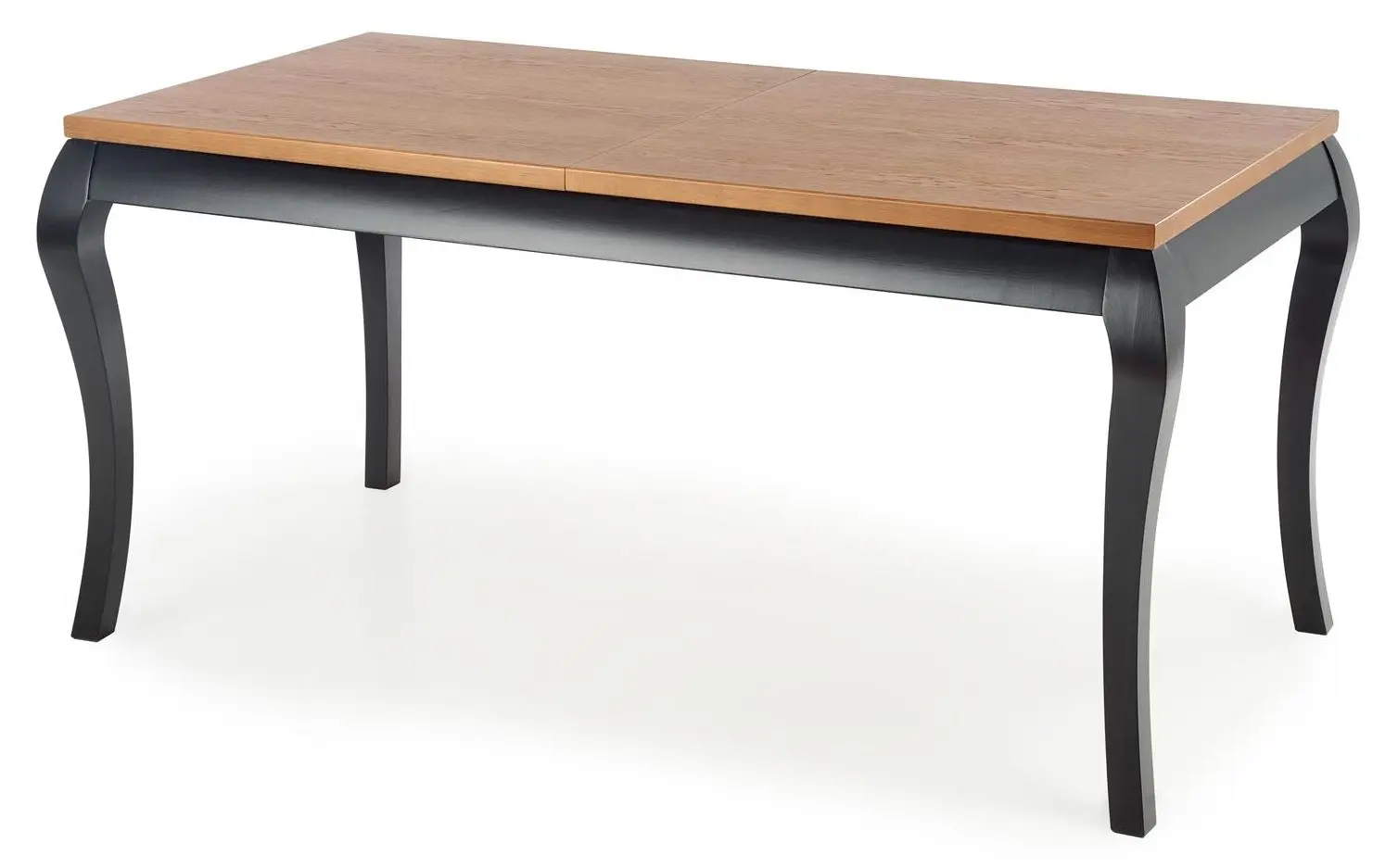 Masa extensibila Halmar Windsor 160/240cm (Dark Oak/Black)