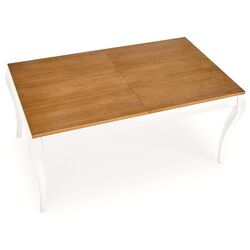 Стол раскладной Halmar Windsor 160/240cm (Dark Oak/White) Thumb