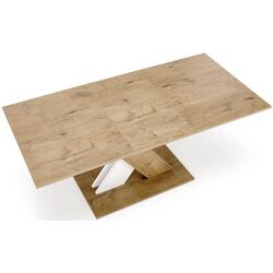 Стол раскладной Halmar Xarelto (Lancelot Oak/White) Thumb