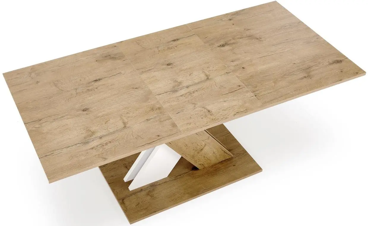 Стол раскладной Halmar Xarelto (Lancelot Oak/White)
