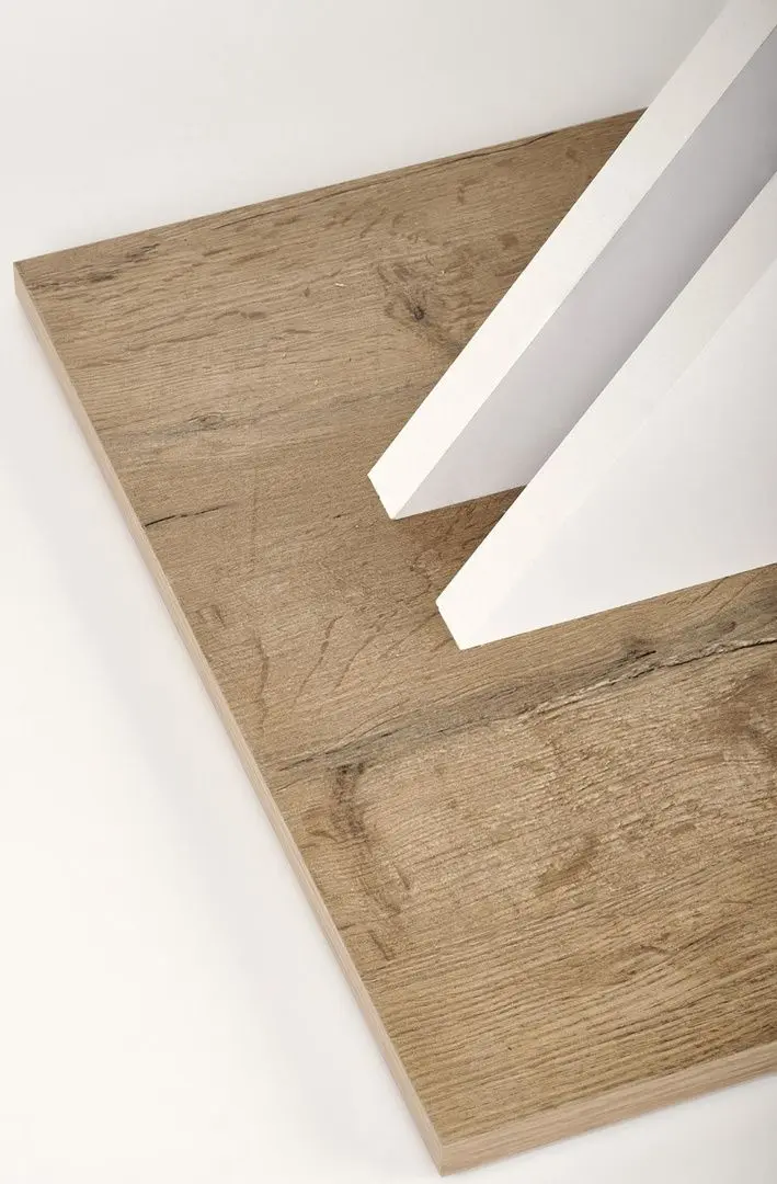 Стол раскладной Halmar Xarelto (Lancelot Oak/White)