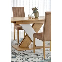 Стол раскладной Halmar Xarelto (Lancelot Oak/White) Thumb