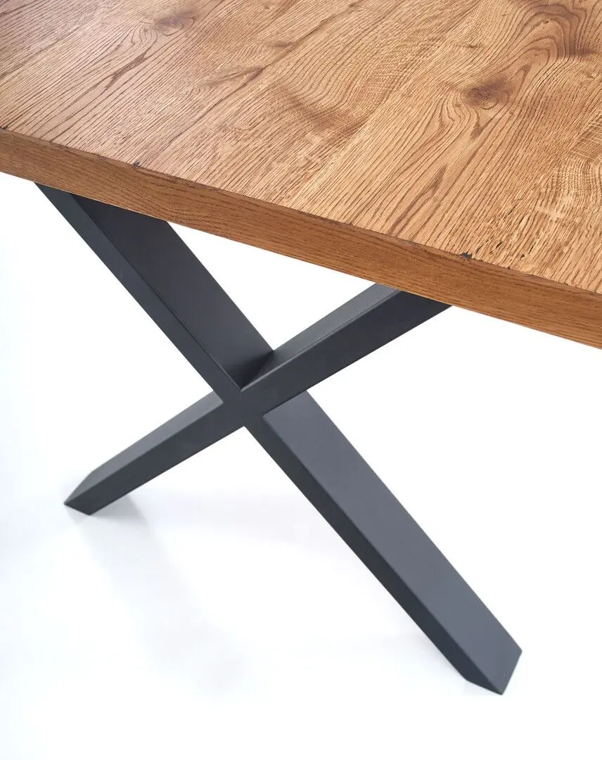 Masa extensibila Halmar Xavier (Light Oak/Black)