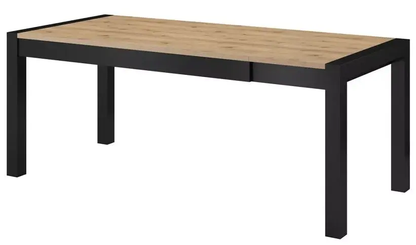 Masa extensibila Helvetia Aktiv 160cm (Taurus Oak/Black Matt)