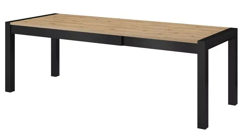 Masa extensibila Helvetia Aktiv 160cm (Taurus Oak/Black Matt)