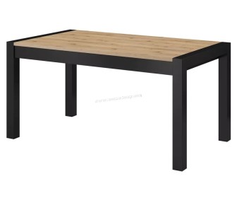 Masa extensibila Helvetia Aktiv 160cm (Taurus Oak/Black Matt)