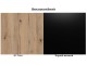 Masa extensibila Helvetia Aktiv 160cm (Taurus Oak/Black Matt)