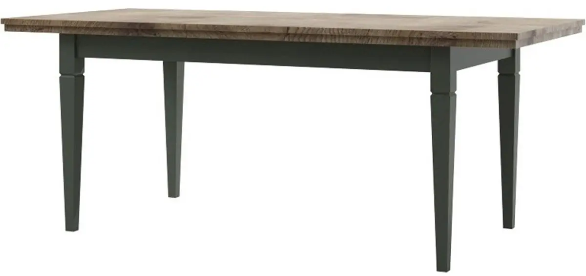 Стол раскладной Helvetia Evora №92 (Green/Lefkas Oak)
